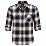 Wideness Casual Checked Shirt