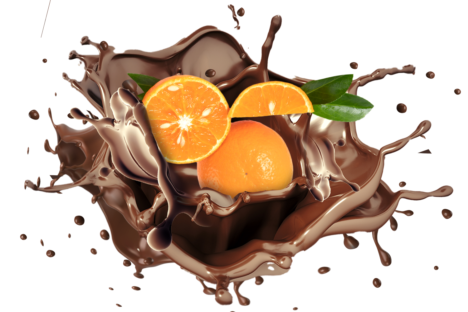 Orange Chocolate Splash